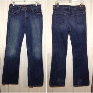 Women's Size 8R Eddie Bauer Shaped Bootcut Jeans